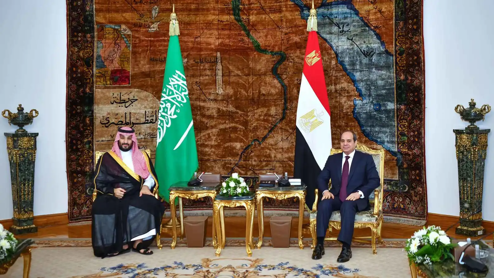 ماكرون يجري اتصالات مع محمد بن سلمان والسيسي قبل قمّة "حل الدولتين"