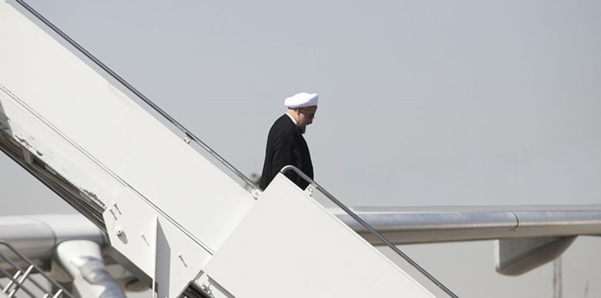 موقع إيراني: روحاني أجرى لقاءات سرية مع مسؤولين أمريكيين في مطار أندروز