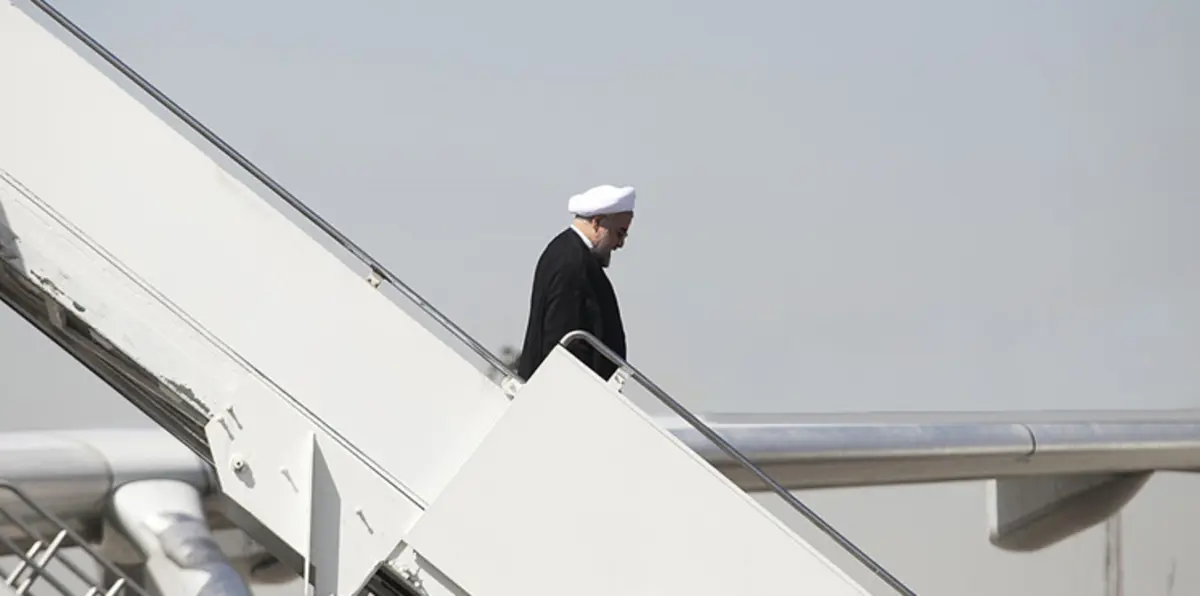 موقع إيراني: روحاني أجرى لقاءات سرية مع مسؤولين أمريكيين في مطار أندروز