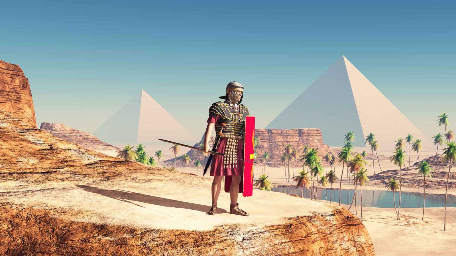 قبعة رومانية عمرها 1600 عام تكشف أسرار الجنود في مصر القديمة