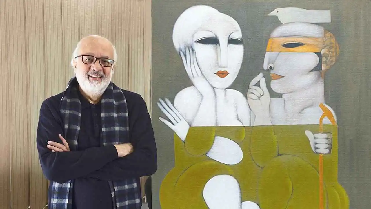 "هوانم زمان".. المرأة المصرية رمز للسلام النفسي تشكيلياً (صور)