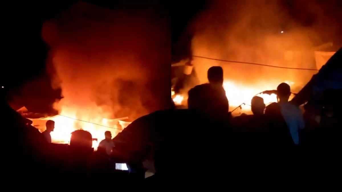 احترقوا وهم نيام.. مقتل 9 بغارات على خيام النازحين في غزة‎ (فيديو)