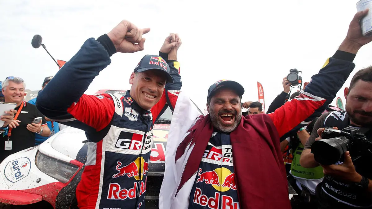 ناصر العطية يتوَّج بلقب رالي داكار للمرة الخامسة في مسيرته