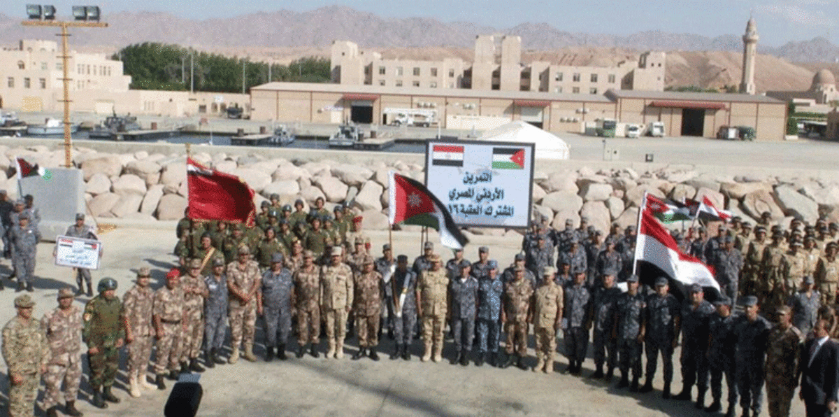 "العقبة 2016".. تمرين عسكري مشترك بين الجيشين الأردني والمصري