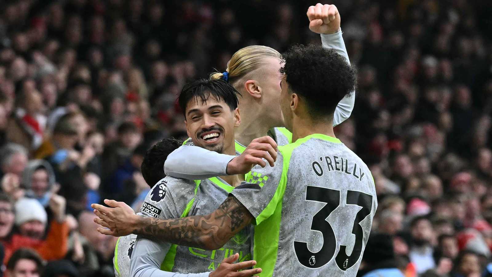 انقض على الصدارة.. ترتيب الدوري الإنجليزي بعد فوز مانشستر سيتي على نوتينغهام