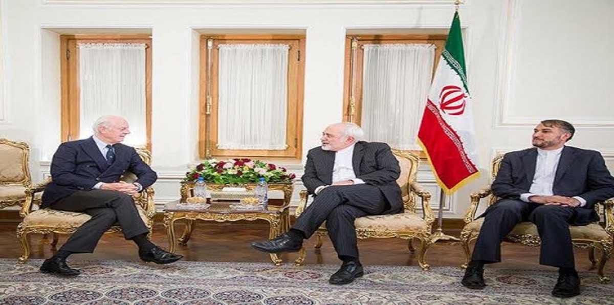 دي مستورا يجري محادثات في طهران حول الأزمة السورية