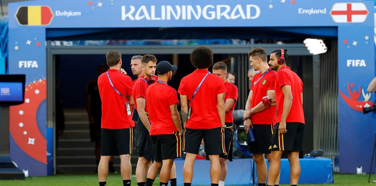 التشكيلة الرسمية لمباراة إنجلترا ضد بلجيكا في كأس العالم (صورة)