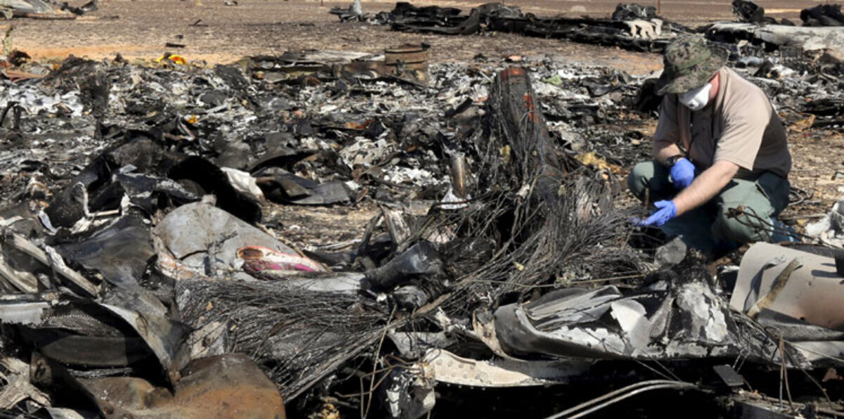 القنبلة التي أسقطت الطائرة الروسية في مصر زرعت بجانب الركاب