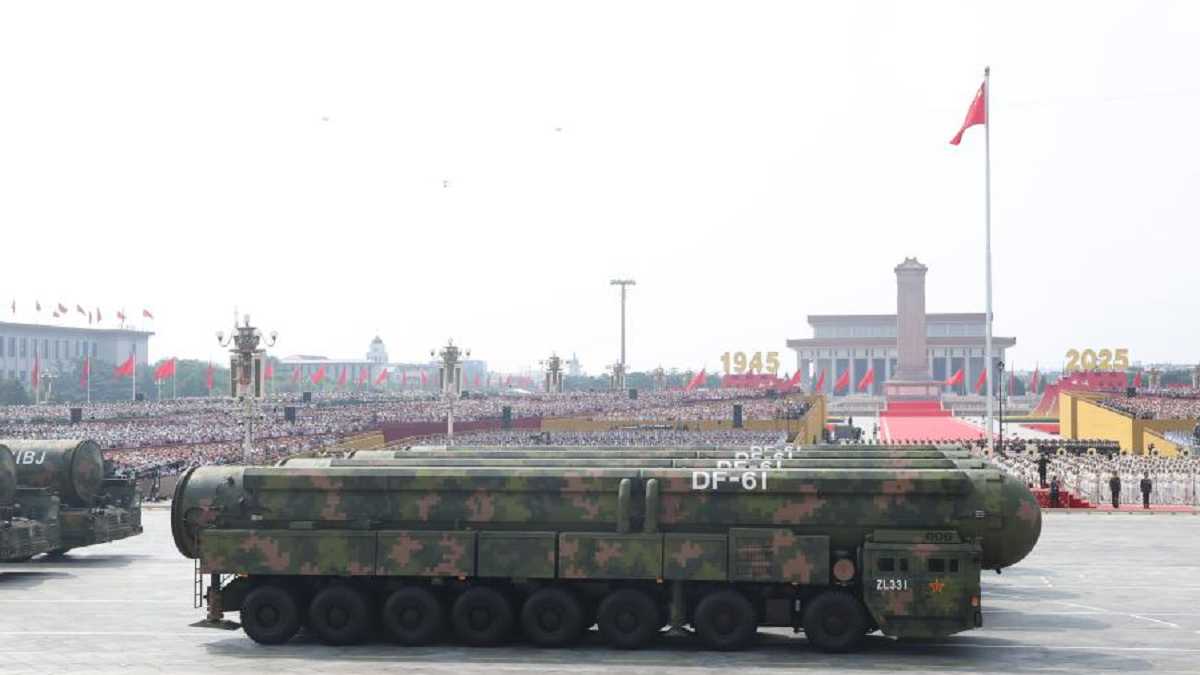 عرض يوم النصر.. الصين تكشف عن "الثالوث النووي" لأول مرة