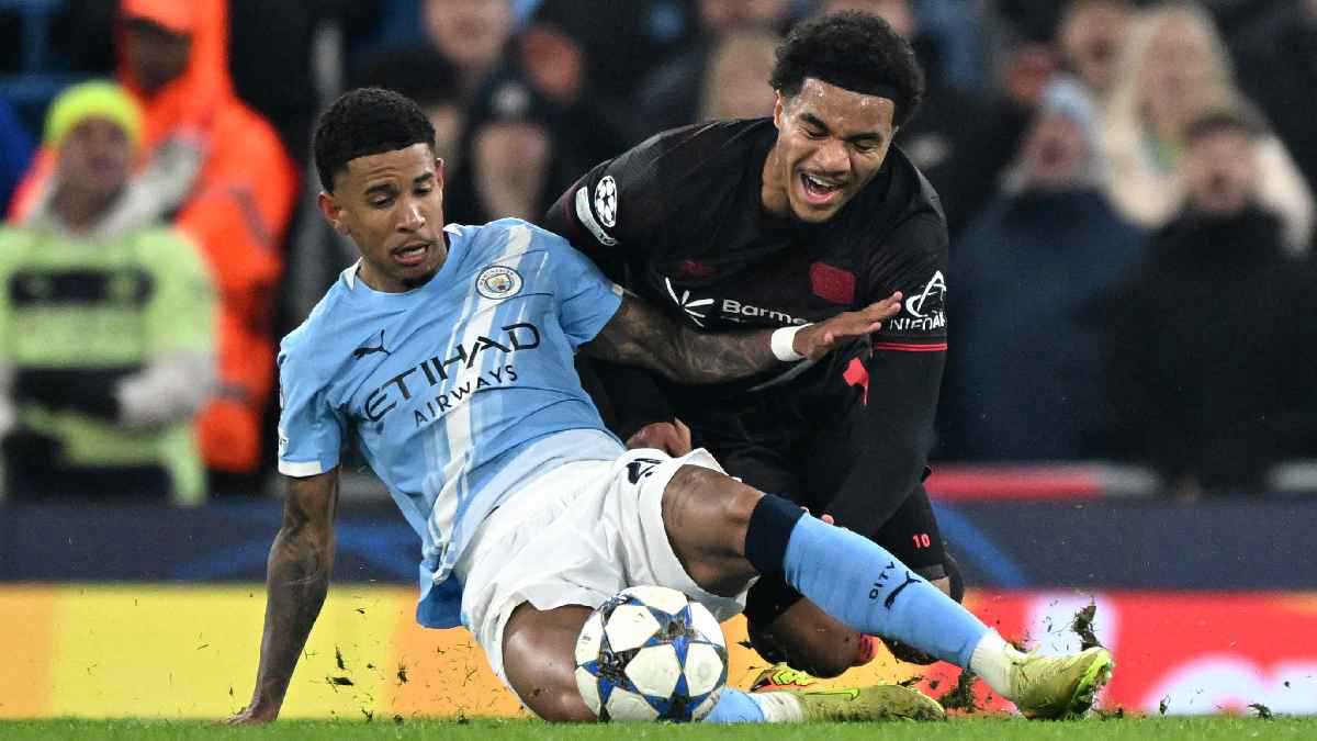 ملخص وأهداف مباراة مانشستر سيتي وباير ليفركوزن في دوري أبطال أوروبا