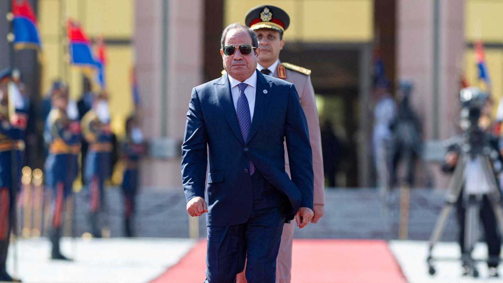 الرئيس المصري يدعو إلى توسيع الاعتراف بالدولة الفلسطينية