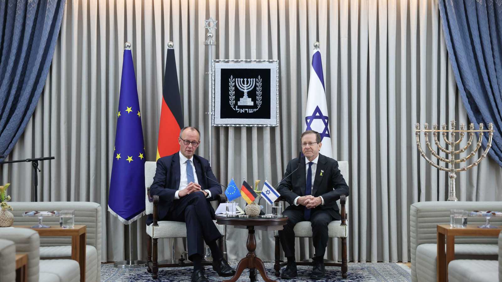 ميرتس يؤكد دعم ألمانيا "الثابت" لإسرائيل