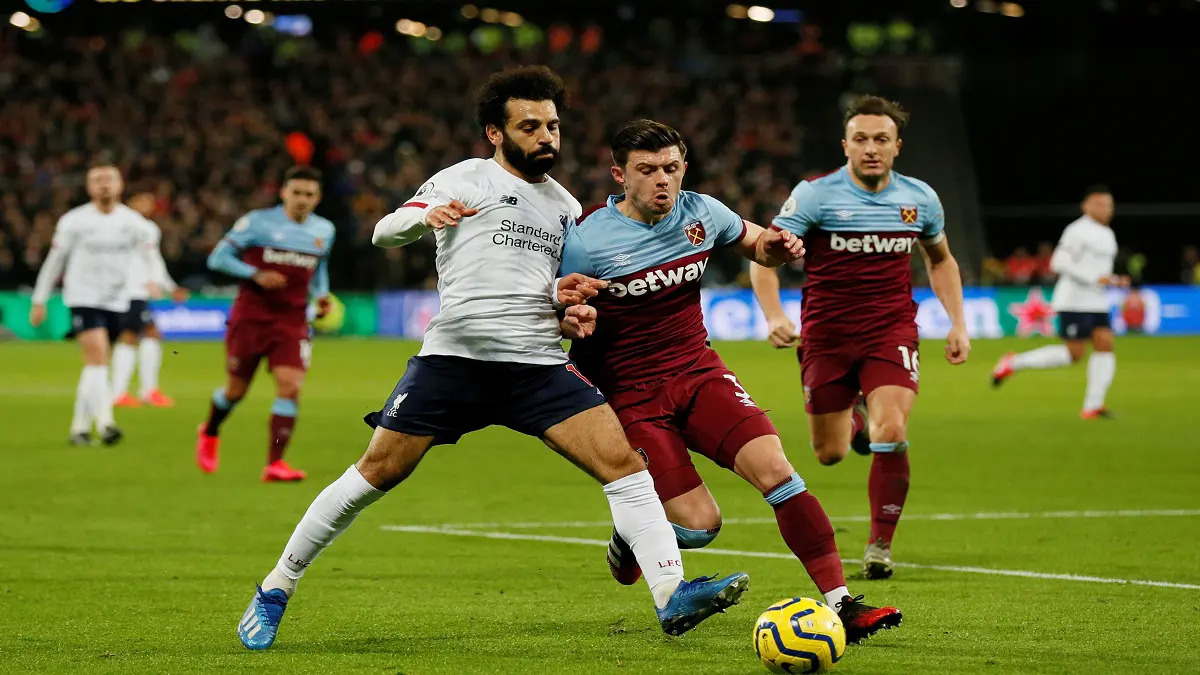 أهداف مباراة ليفربول ضد وست هام: محمد صلاح وتشامبرلين يتقدمان للريدز (فيديو)