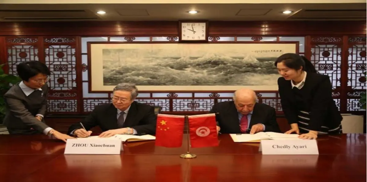 تفاؤل بزيادة التعاون الاقتصادي بين تونس والصين بعد اتفاق تبادل العملات 