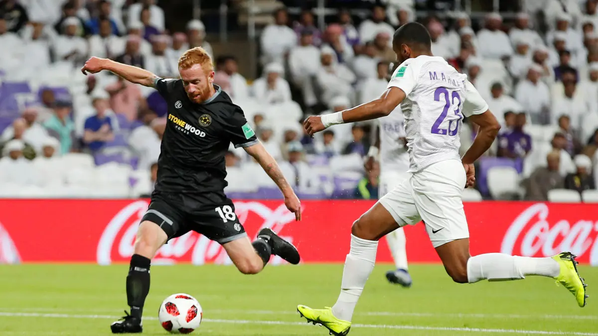 أهداف مباراة العين وويلنغتون.. (3/3) ريمونتادا تاريخية للزعيم الإماراتي (فيديو)