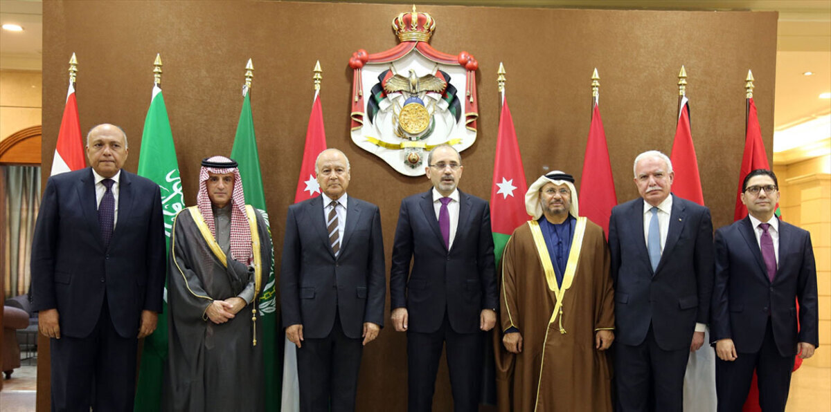 "السداسية العربية" تبحث في الأردن تثبيت حقوق الفلسطينيين بعد قرار ترامب بشأن القدس