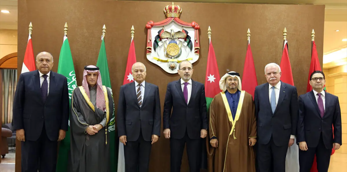 "السداسية العربية" تبحث في الأردن تثبيت حقوق الفلسطينيين بعد قرار ترامب بشأن القدس