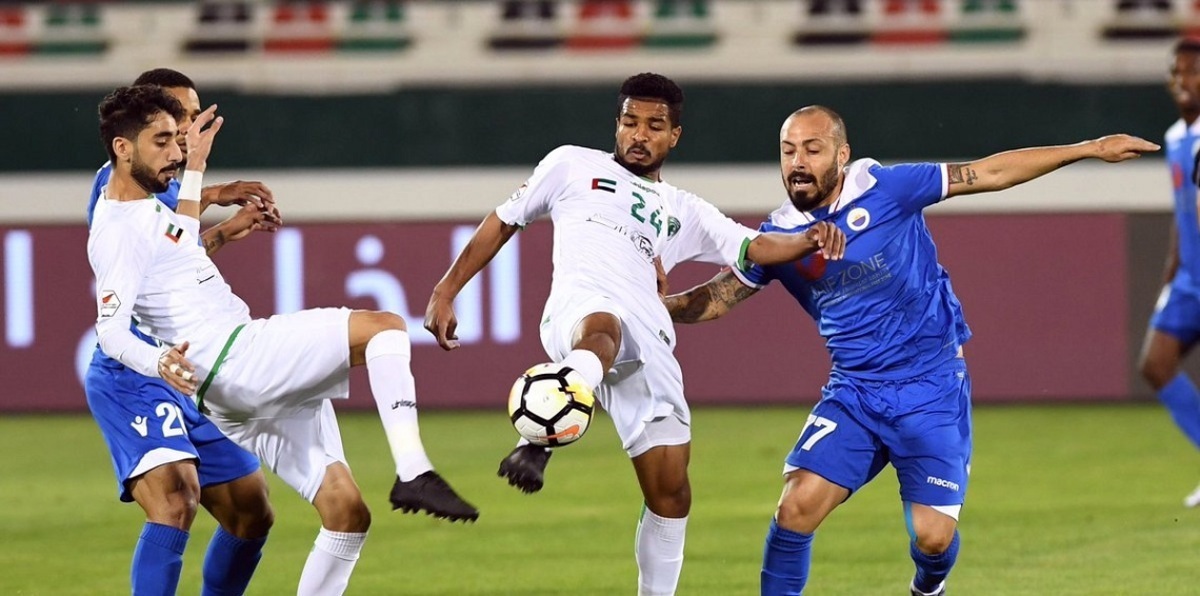 التعادل السلبي يحسم مواجهة الإمارات والشارقة.. وهكذا أصبح ترتيب الدوري
