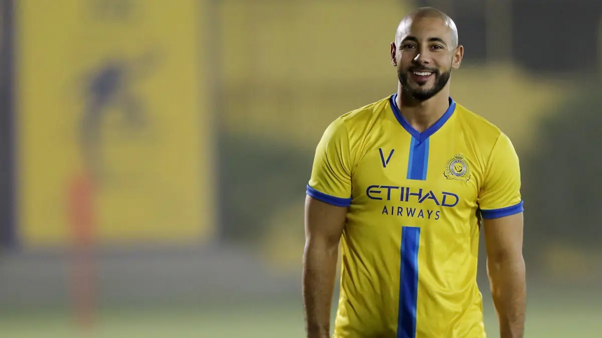 النصر يعلن رحيل نور الدين أمرابط‎