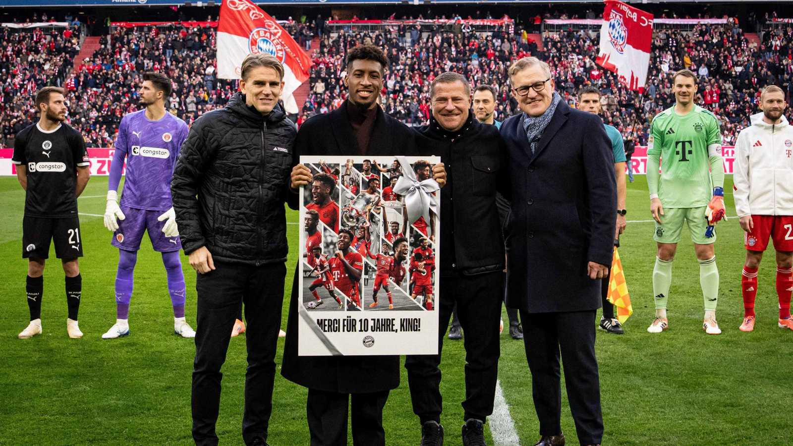 بايرن ميونخ يكرم نجم النصر السعودي (فيديو)