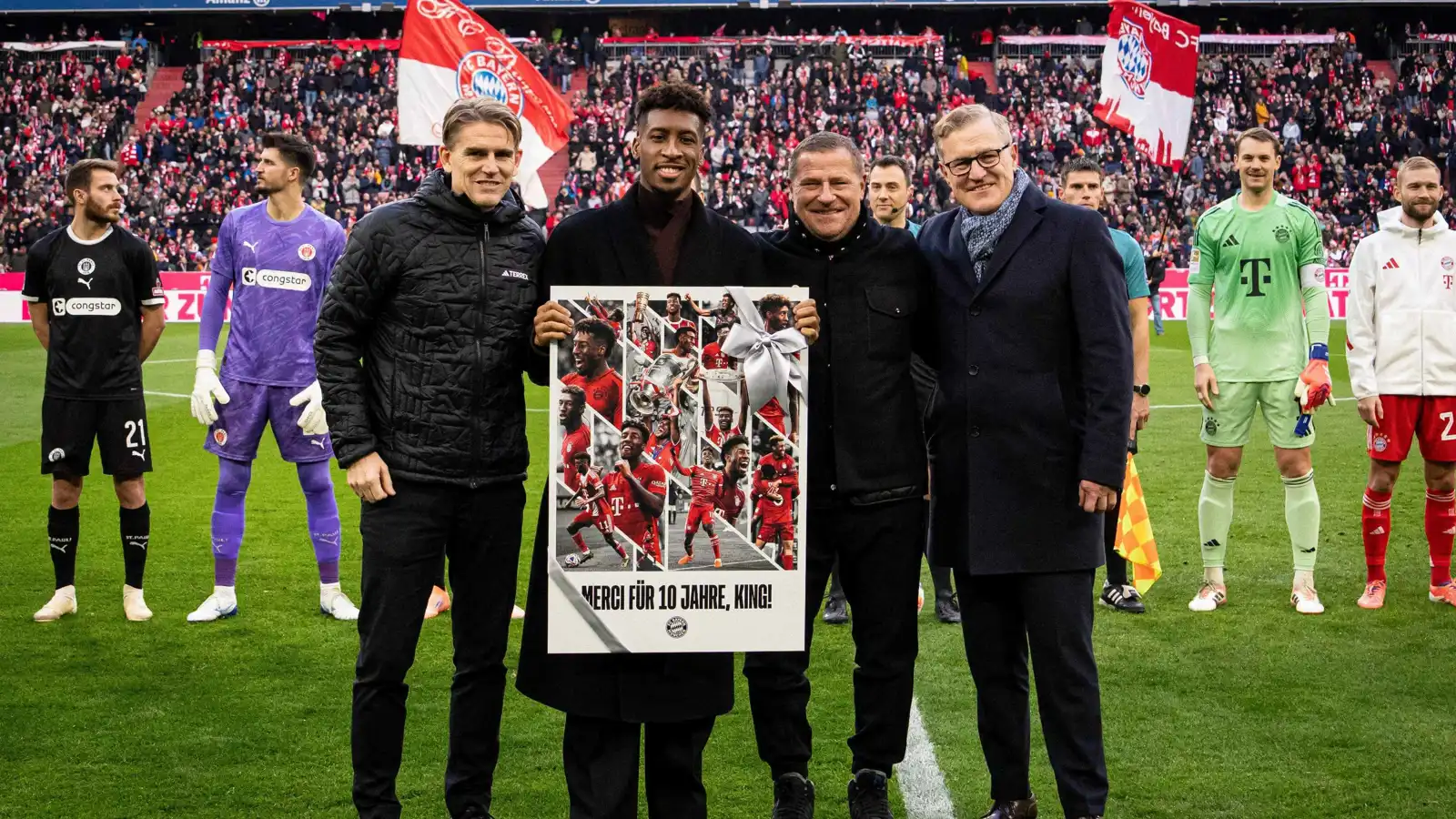 بايرن ميونخ يكرم نجم النصر السعودي (فيديو)