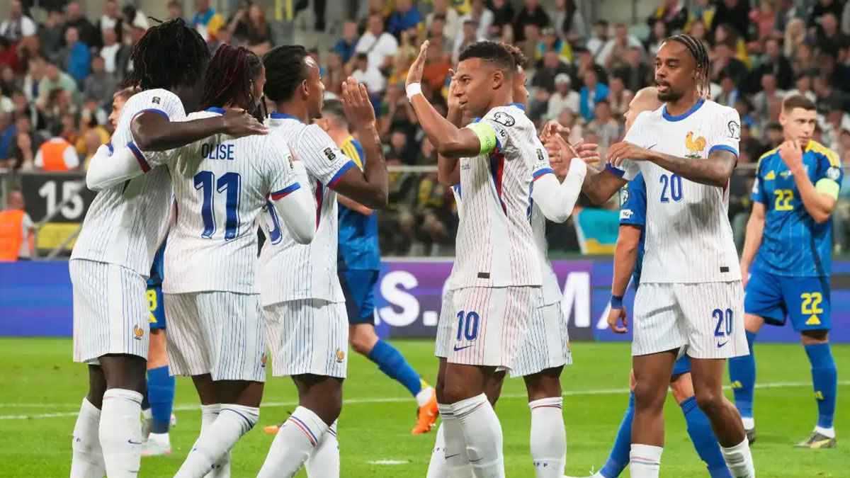 خطف الأضواء من مبابي.. من هو أفضل لاعبي منتخب فرنسا أمام أوكرانيا؟