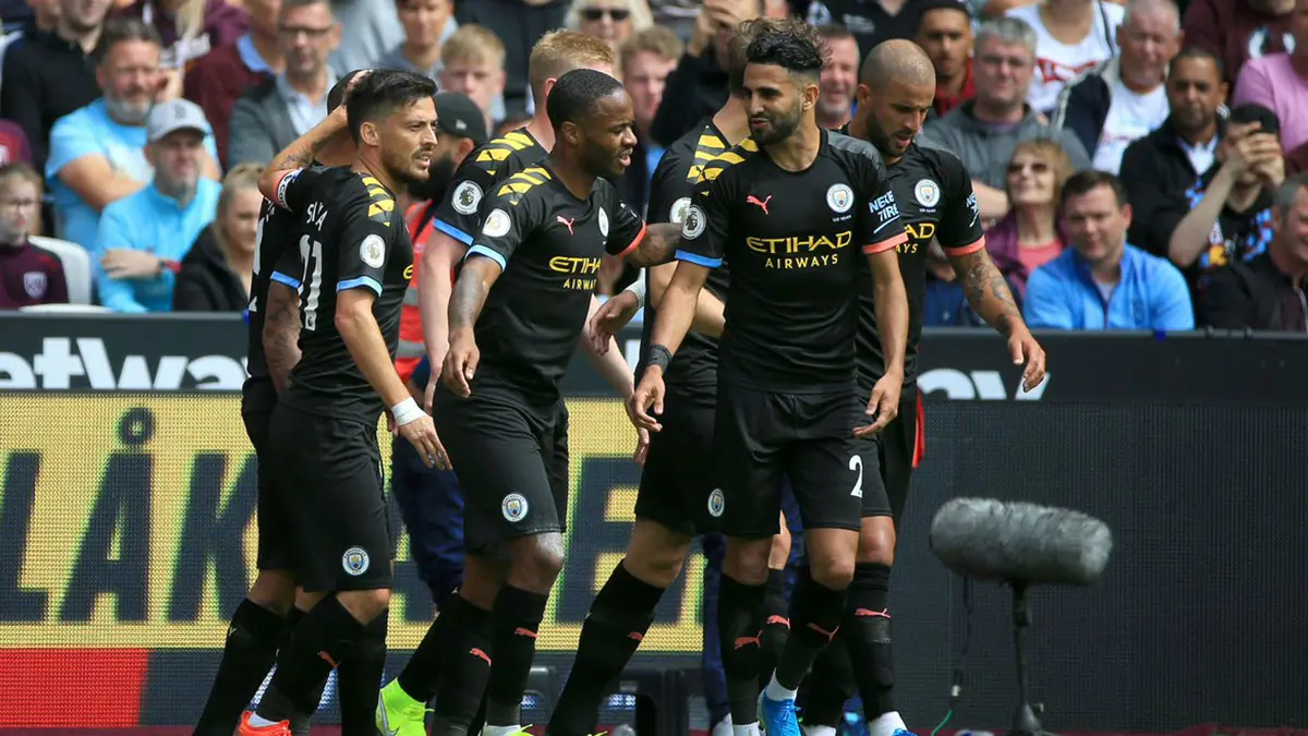 مانشستر سيتي يمطر شباك ويستهام بخماسية في افتتاح مبارياته بالدوري الإنجليزي 