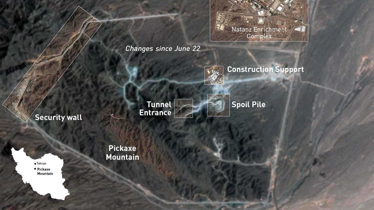 الملاذ السري.. هل يصبح "جبل الفأس" الحصن النووي الإيراني الجديد؟