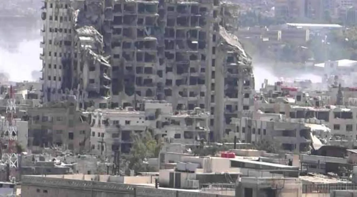 تدمير أكثر من 70% من حي القابون الدمشقي‎