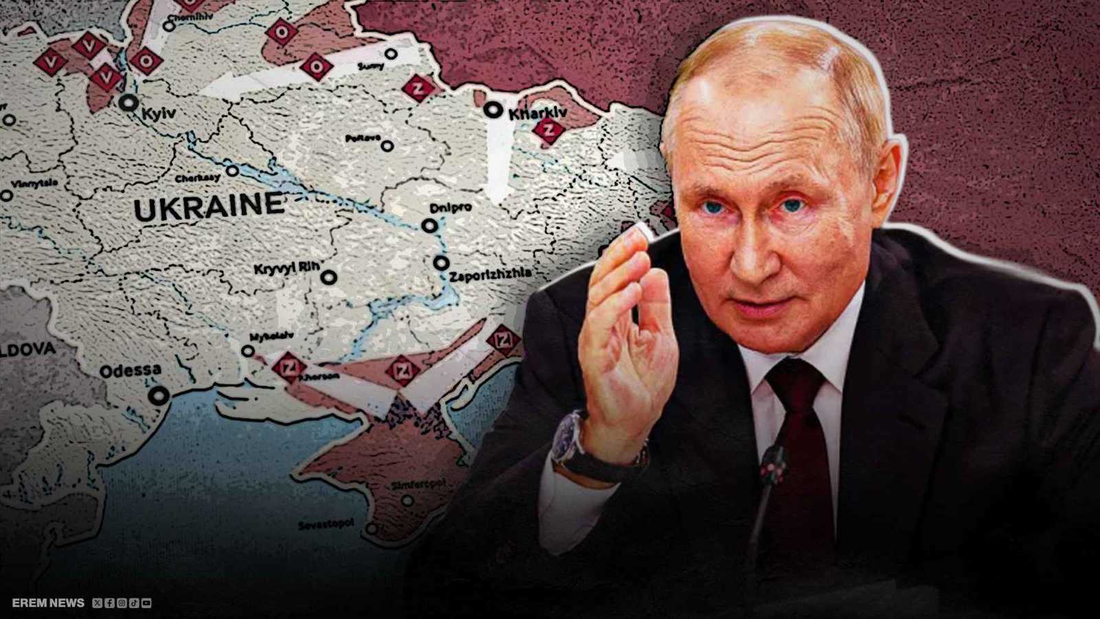 بوتين يقلب معادلة الحرب.. تسليم دونباس مقابل السلام (فيديو إرم)