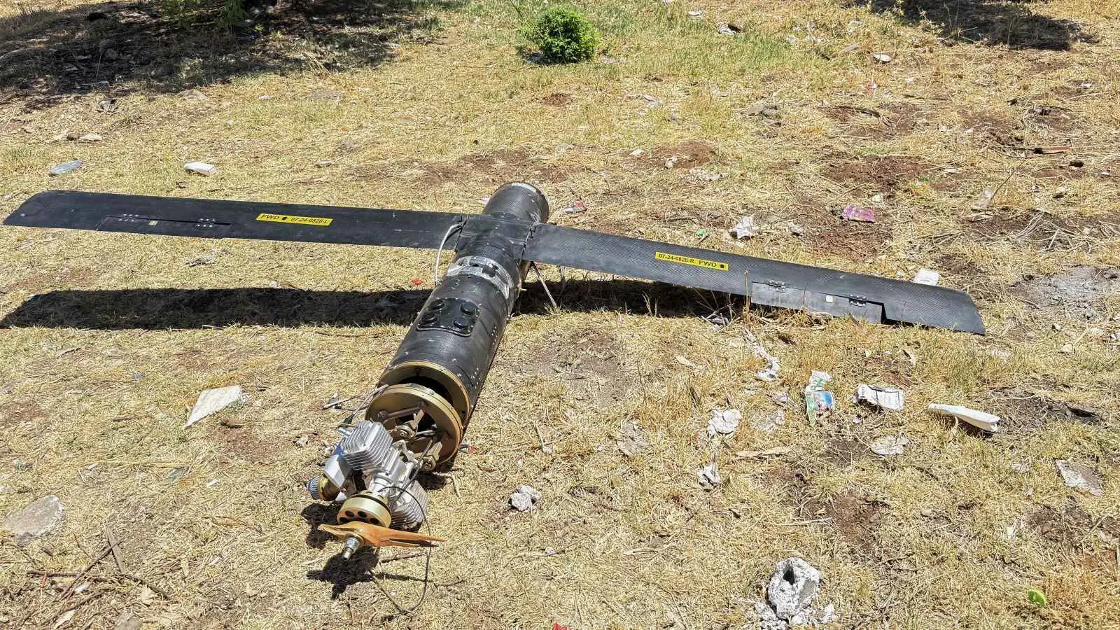 انفجار عنيف إثر سقوط مسيرة إيرانية في الأردن (فيديو)