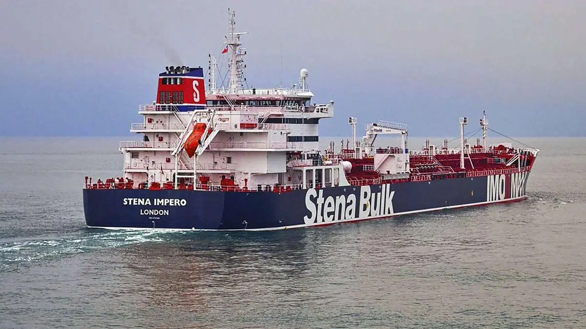 طهران: الناقلة البريطانية اصطدمت بقارب صيد إيراني قبل احتجازها‎