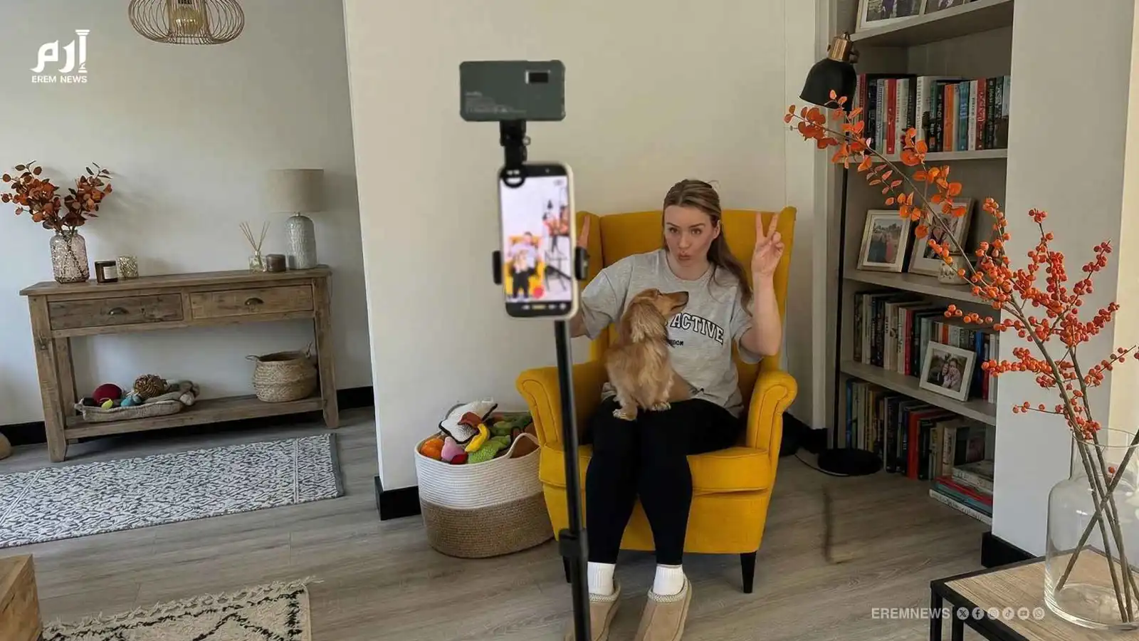 كلب يُعيل أسرة بريطانية.. كم يجني؟ (فيديو إرم)