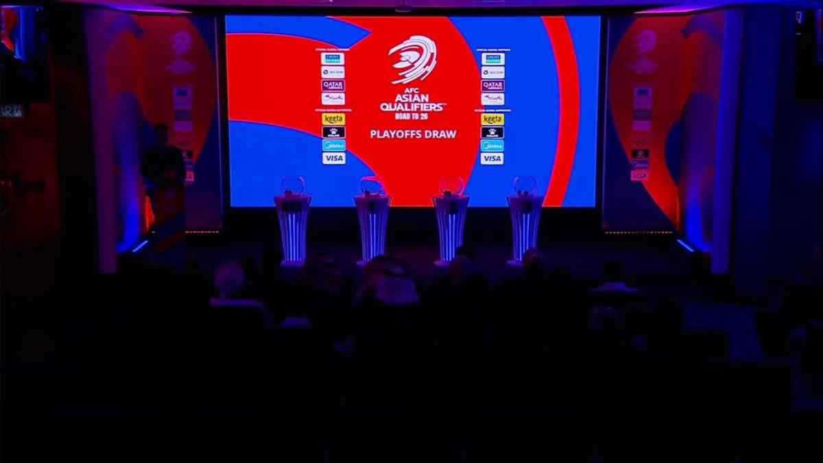 ملخص ونتائج قرعة ملحق تصفيات آسيا المؤهلة لكأس العالم 2026