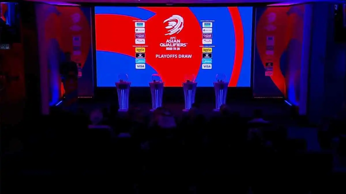 ملخص ونتائج قرعة ملحق تصفيات آسيا المؤهلة لكأس العالم 2026