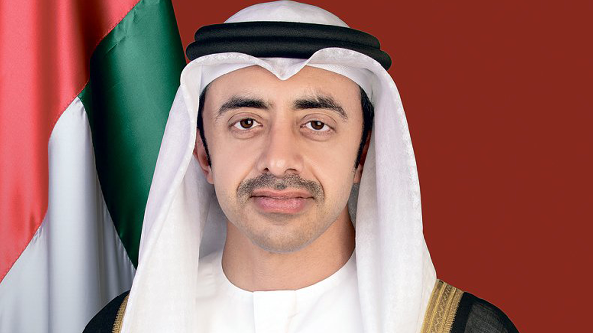 عبدالله بن زايد يؤكد أهمية دعم حكومة الوحدة الوطنية الليبية