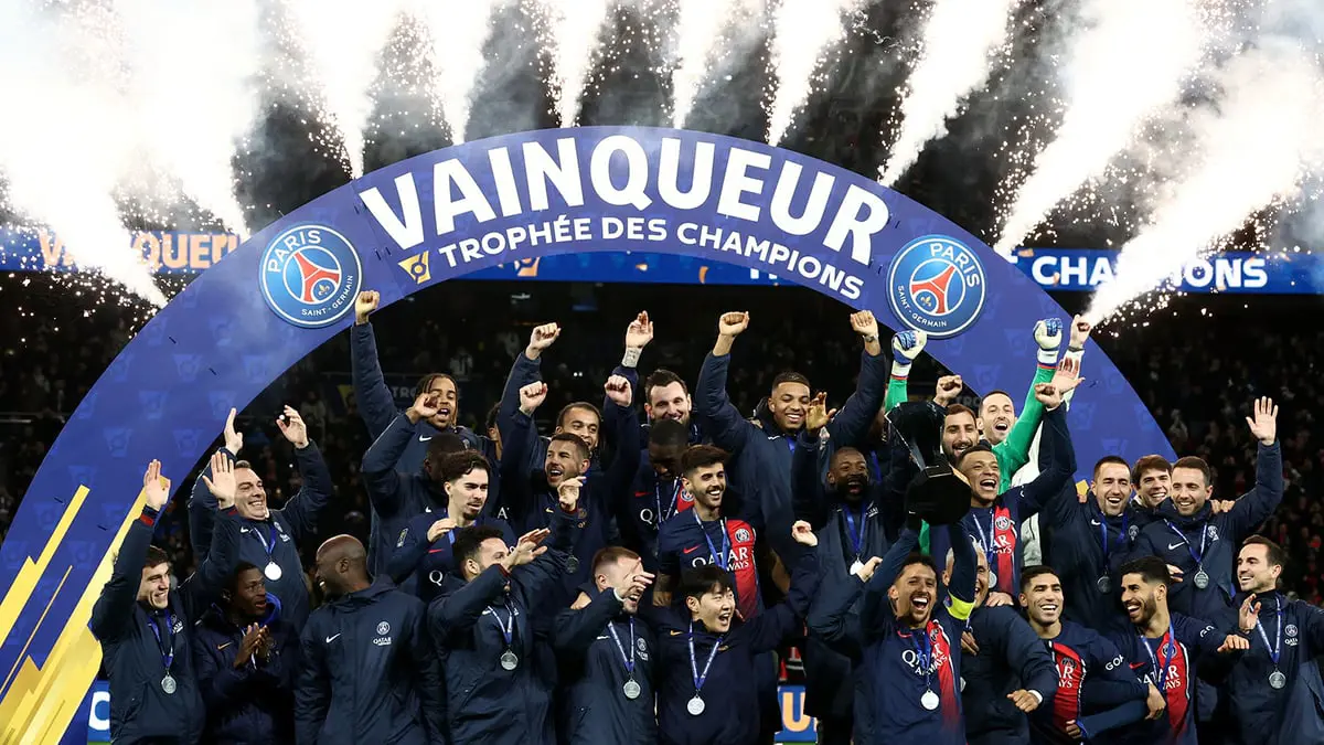 باريس سان جيرمان يتوج بكأس السوبر الفرنسي على حساب تولوز (فيديو)