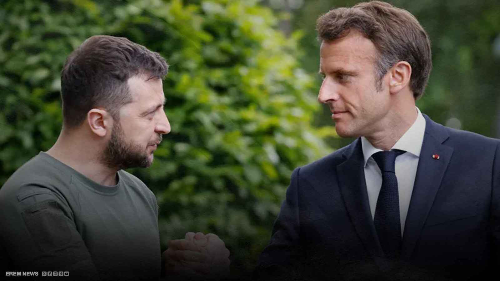 ماكرون وزيلينسكي