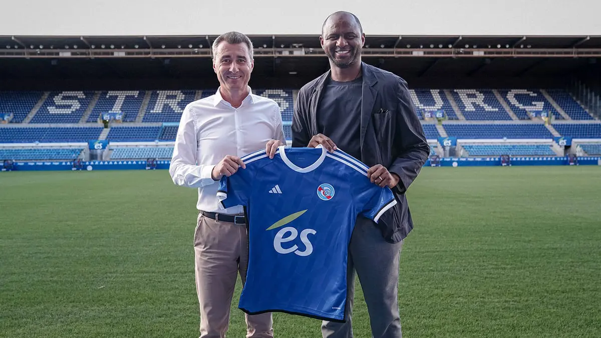 باتريك فييرا مدربا لستراسبورغ الفرنسي لثلاثة مواسم