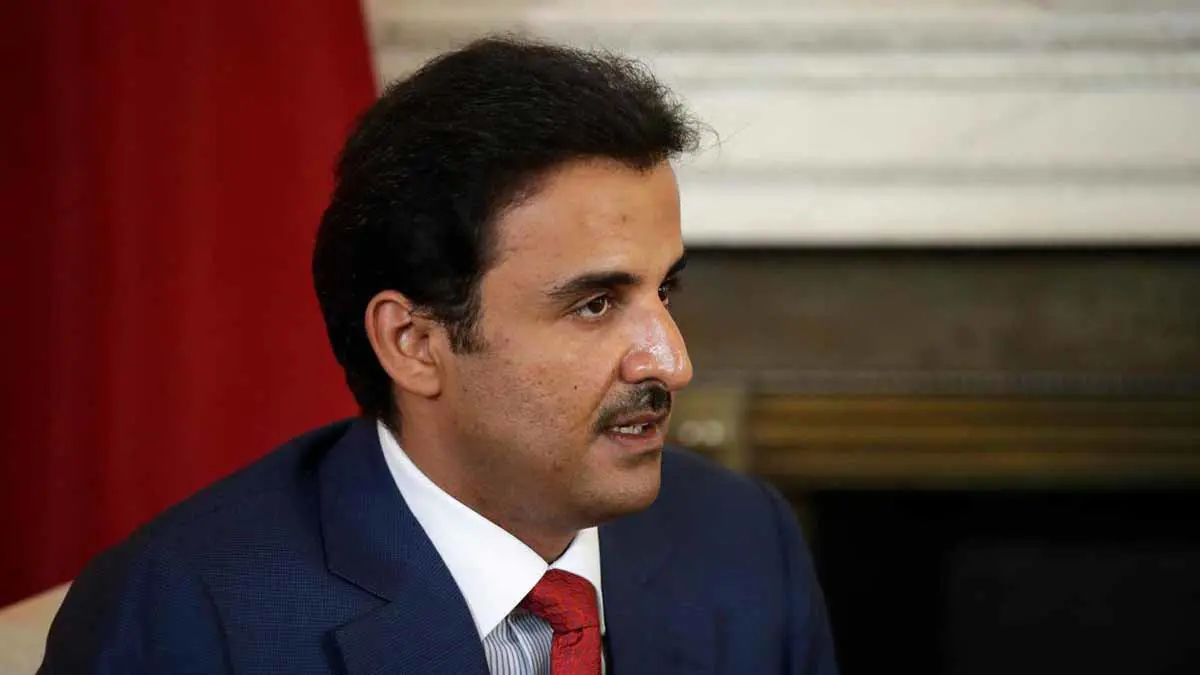 تبون يلتقي تميم في الجزائر