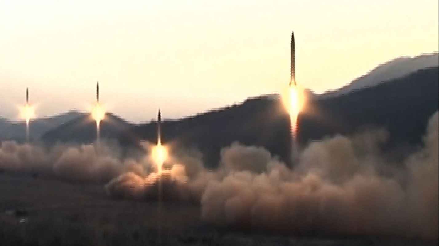 كوريا الشمالية تطلق صواريخ قصيرة المدى