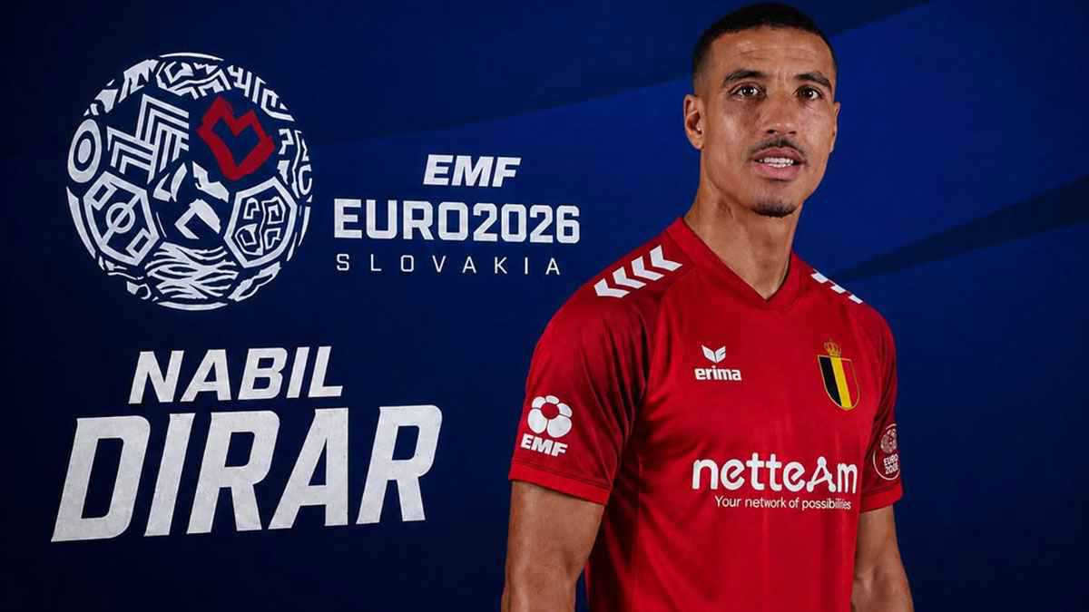 المغربي نبيل درار يعلن تمثيل منتخب أوروبي في بطولة كبرى 
