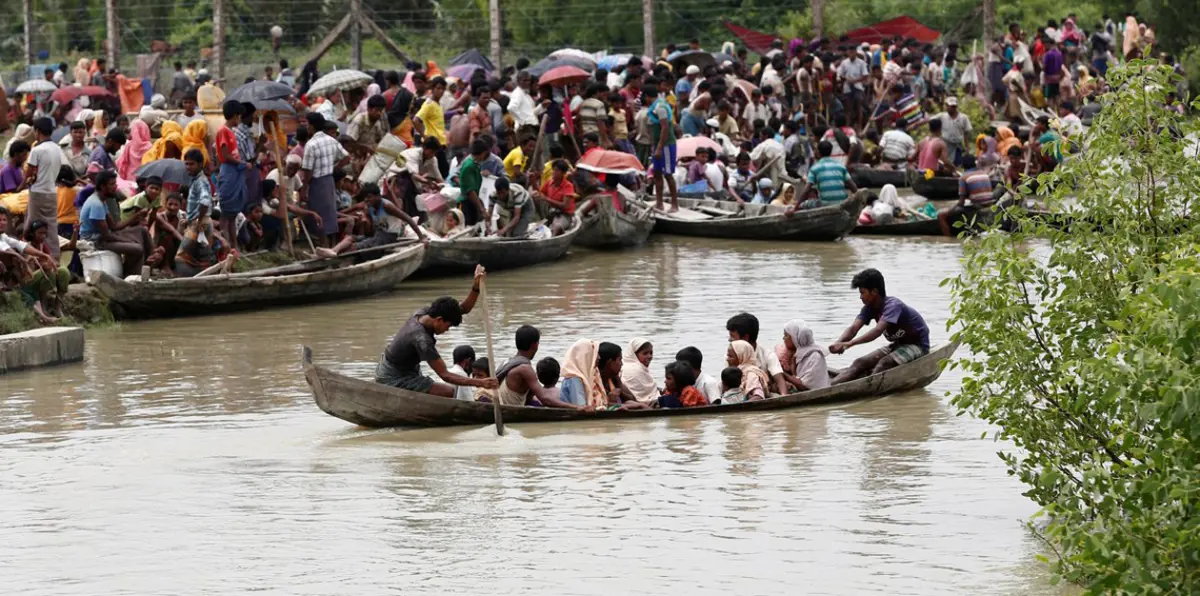 "جزيرة الجنة" أولى محطات رحلة عذاب لاجئي الروهينغا إلى بنغلادش