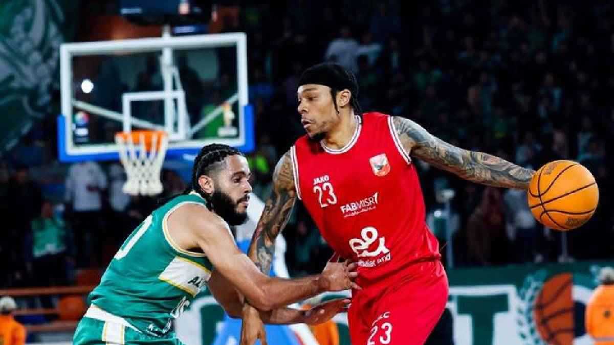 الأهلي يقهر الاتحاد ويقترب من حسم لقب الدوري المصري للسلة 