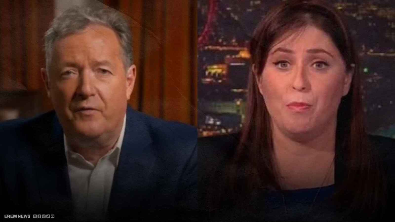 "لا تعاملونا كالأغبياء".. بيرس مورغان يهاجم سفيرة إسرائيل