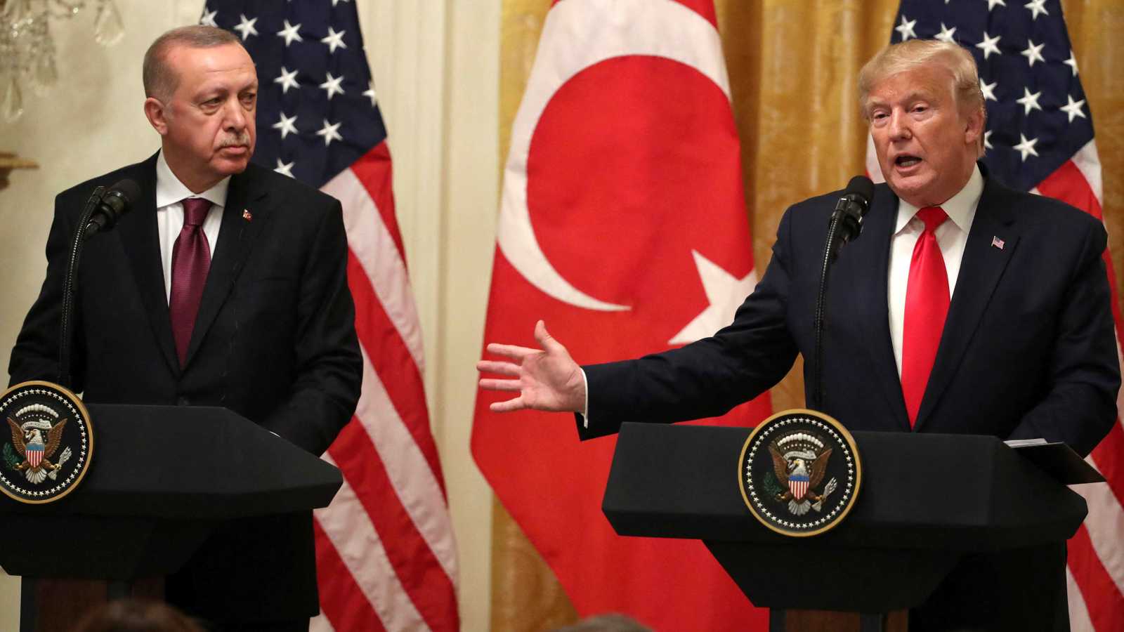 ترامب يلتقى أردوغان في البيت الأبيض اليوم