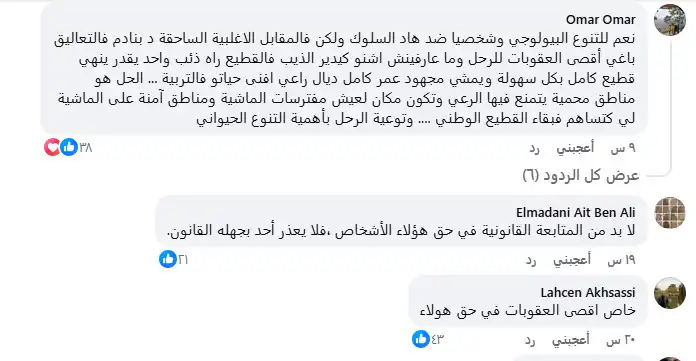 جدل على قتل جراء الذئب