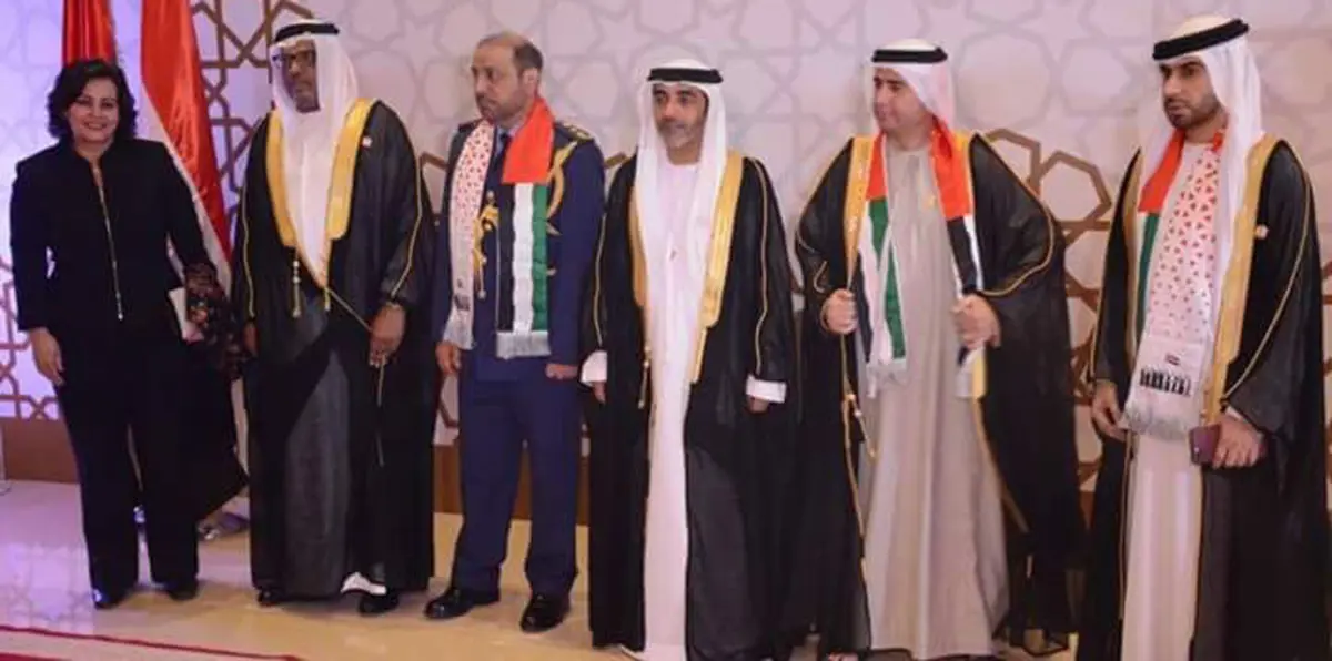 سفارة الإمارات في القاهرة تحتفل بعيدها الوطني (صور وفيديو)