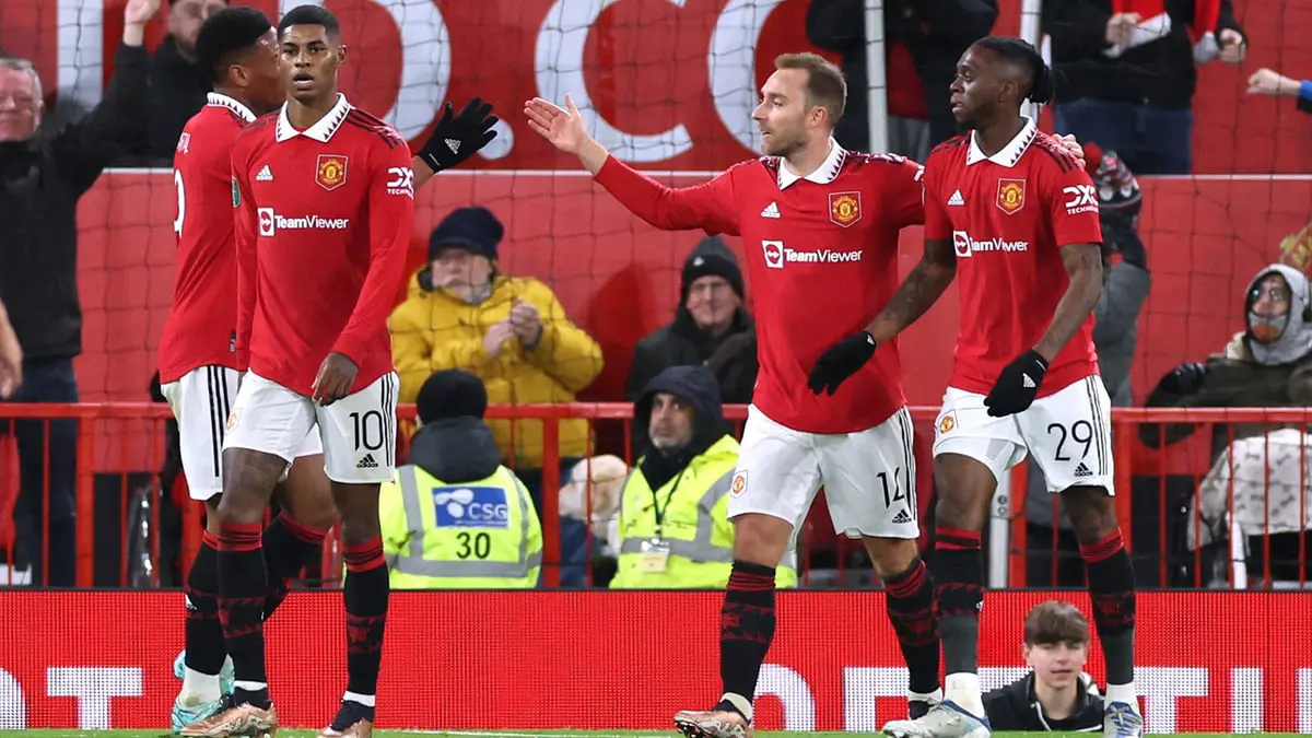 مانشستر يونايتد يصعق بيرنلي ويتأهل لدور الـ8 بكأس رابطة المحترفين الإنجليزية "كاراباو"