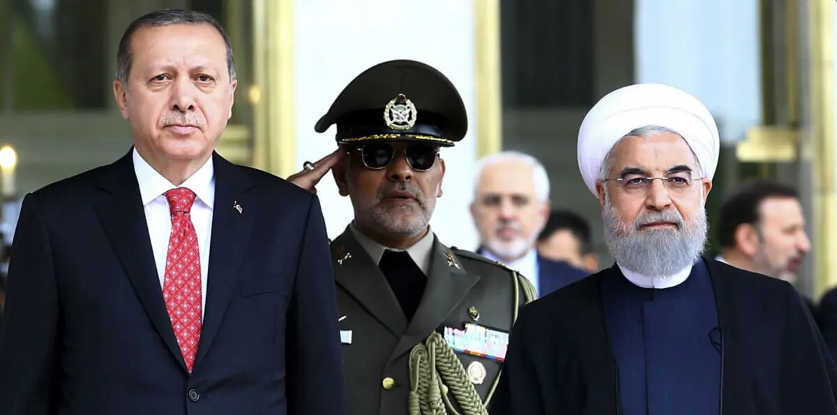 مصدر تركي: أردوغان يبحث مع روحاني التطورات في سوريا